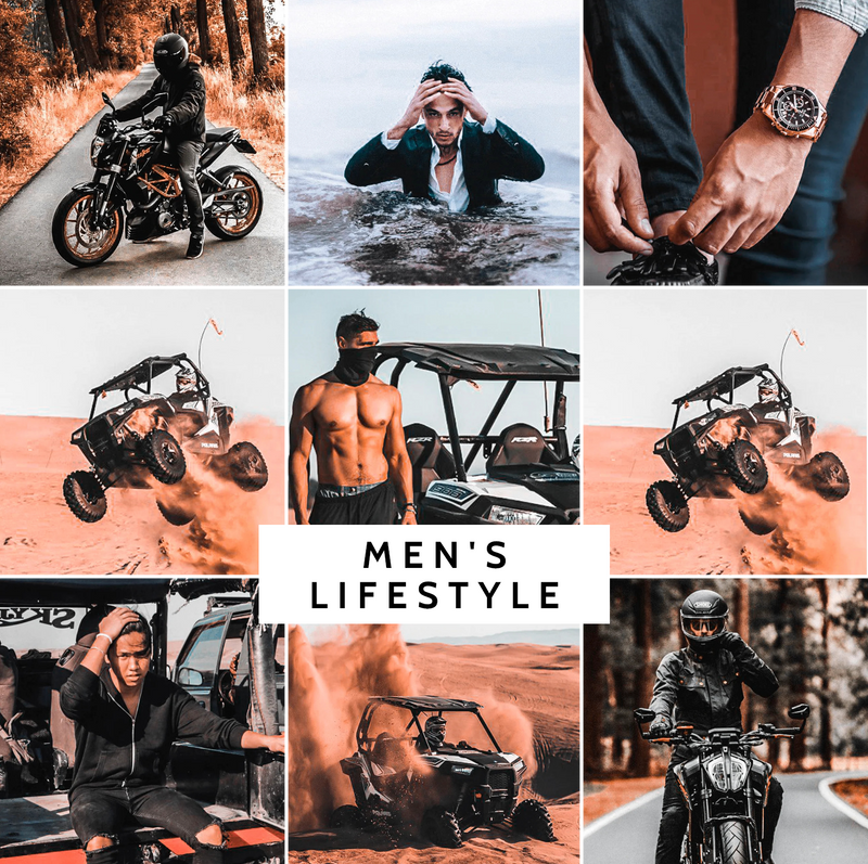 MEN'S LIFESTYLE COLLECTION (20 presets)