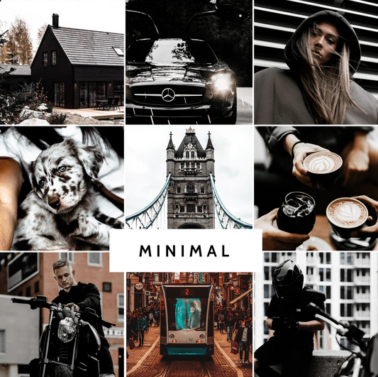 MINIMAL BLACK COLLECTION (20 presets)