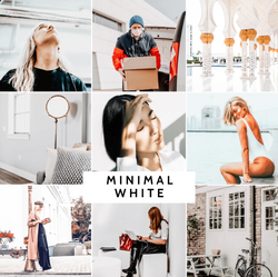MINIMAL WHITE COLLECTION (20 presets)